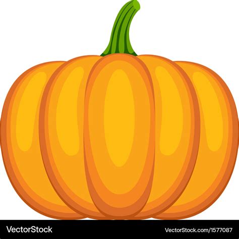 Pumpkin Royalty Free Vector Image Vectorstock