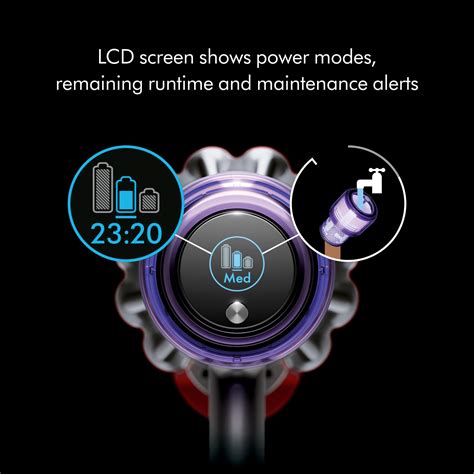 Dyson V11 Cordless Vacuum with 6 accessories Nickel/Blue 447921-01 ...