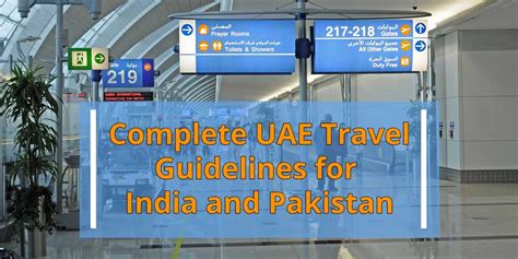 Ultimate Uae Travel Guidelines For India And Pakistan In Covid Idv