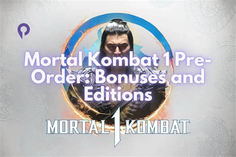 Mortal Kombat 1 Pre Order Bonuses And Editions Player Me