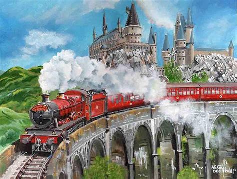 Hogwarts Train Drawing