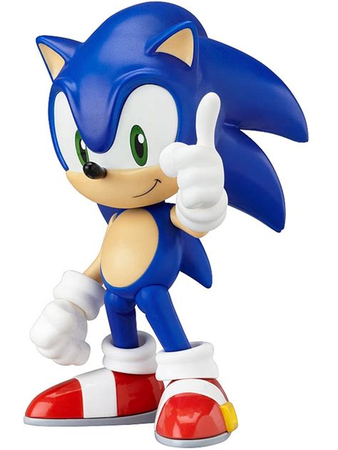 Фигурка Ёжик Соник (Good Smile Sonic The Hedgehog Nendoroid Action ...