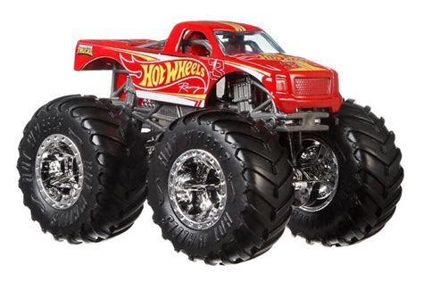 Играчка Hot Wheels Monster Trucks Stunt Pieces Asst Плакати подаръци стоки Posters bg