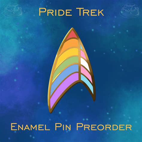 Pride Trek Pin Gay Breakfast Online Store Powered By Storenvy