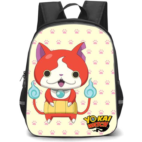 yo kai  jibanyan backpack studentpack jibanyan standing  cat