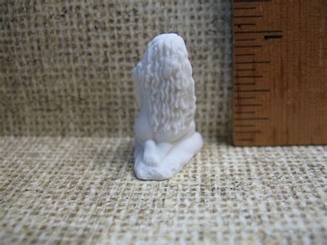 Tiny Female Nude Artist S Model Statue Art Museum White Sculpture Porcelain French Feve Feves