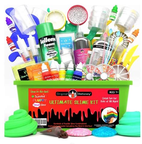 Ultimate Slime Kit Diy Slime Making Kit With Add Ins Stuff For Etsy