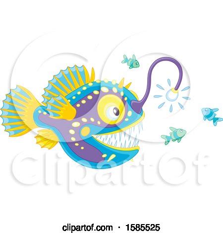 Royalty-Free (RF) Anglerfish Clipart, Illustrations, Vector Graphics #1