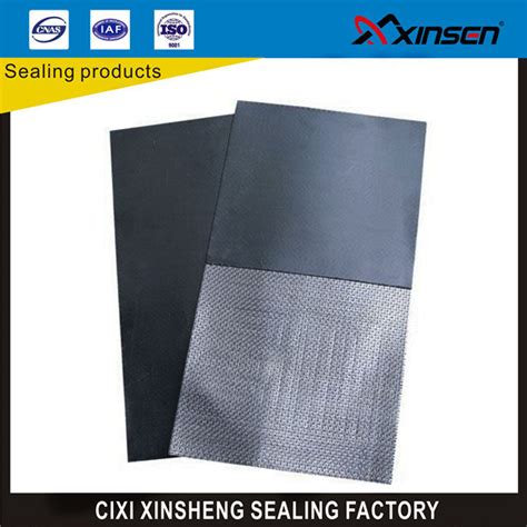 SS304 Stainless Steel Tanged Reinforced Graphite Sheet China Graphite