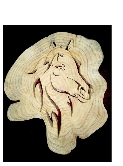 Tête de cheval par Bougnasse sur L'Air du Bois