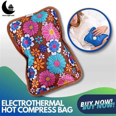 Electrothermal Hot Compress Heat Bag Rechargeable Heat Pack For Period Heating Pad For Back