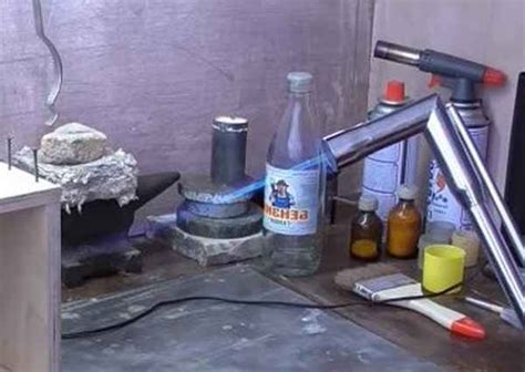 Бензиновая горелка для пайки и литья алюминия своими руками