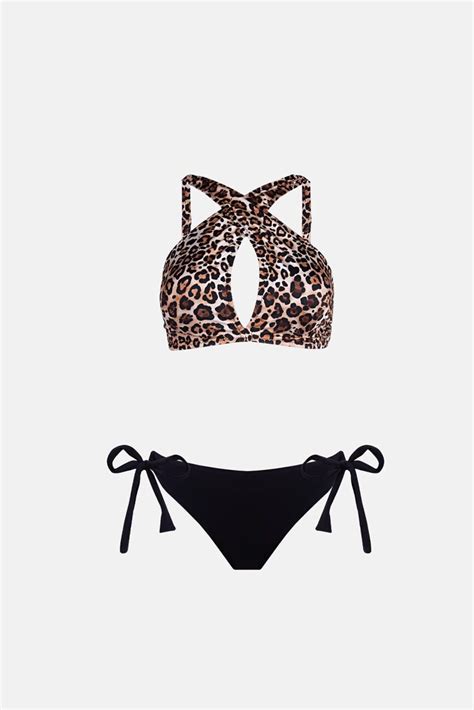 Ayyıldız 4653 Leopar Bikini Takımı Hızlı Kargo