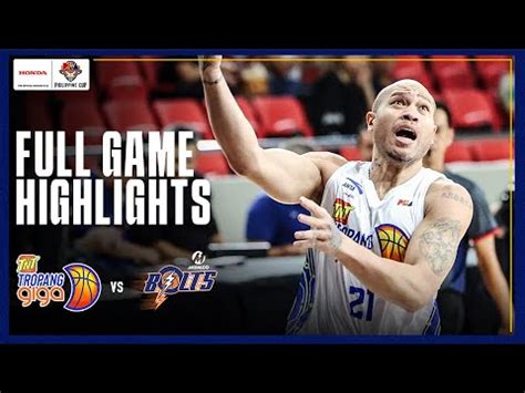 Tnt Vs Meralco Full Game Highlights Pba Season Philippine Cup