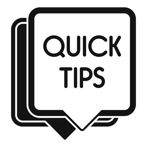 Premium Vector Helpful Tip Icon Simple Vector Idea Advice Quick Trick