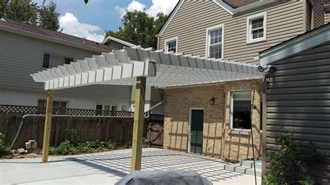 Jackie Two Post Pergola - Treated Pine - Painted