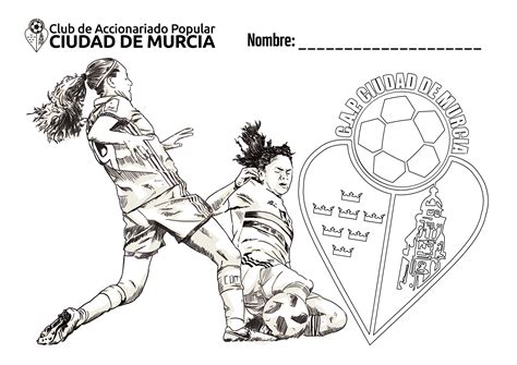 Colorea con el Ciudad (2) – CAP Ciudad de Murcia