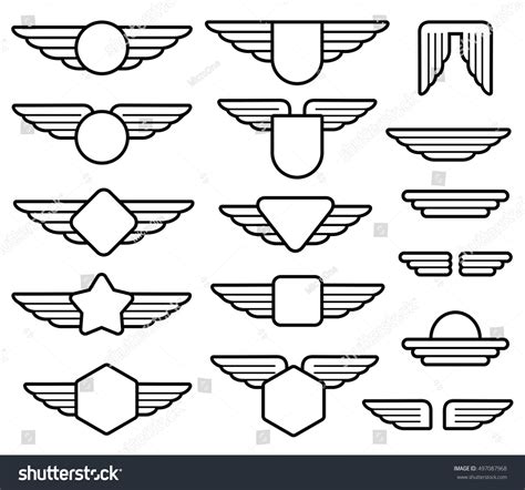 Pilot Wings Vector