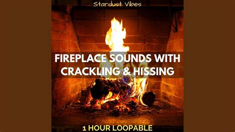 Fireplace Sounds with Crackling & Hissing: One Hour (Loopable ...