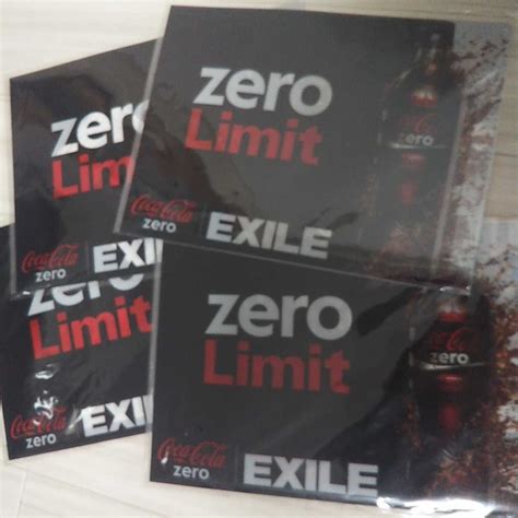 Exile Performer Battle Audition コカ コーラ Coca Cola Zero Limit クリアファイル 4