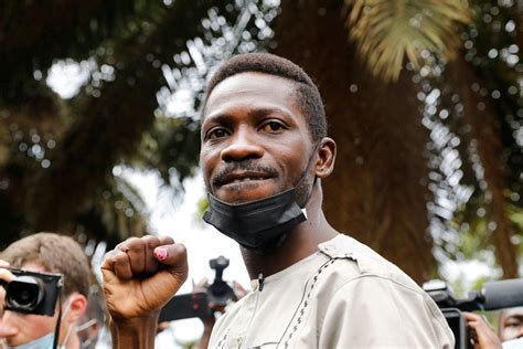 Ugandan Opposition Leader Bobi Wine Arrested While Protesting In The