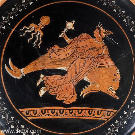 Nereids Greek Mythology Drawing