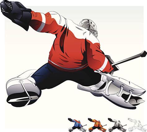 Royalty Free Goalie Clip Art Vector Images And Illustrations Istock
