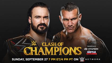 WWE Clash Of Champions 2020 Main Event Confirmed