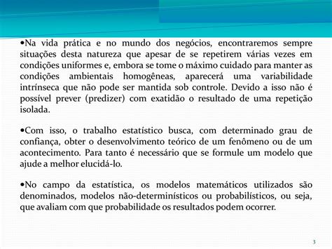 3 NOÇÕES DE PROBABILIDADE ppt carregar