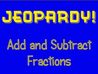 Math Jeopardy Is Great Fun For Building Math Skills