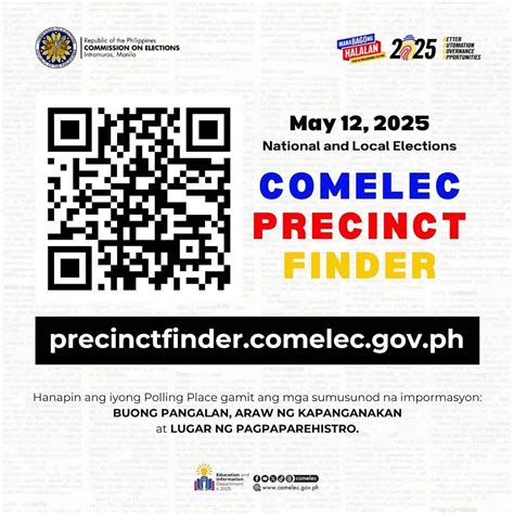 Election 2025: Precinct Finder can now be accessed online