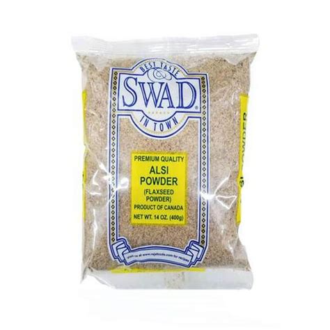 Swad Alsi Powder 14 Oz #47242 | DesiClik.com, USA