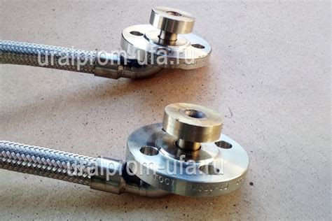 Металлорукав фланцевый с вращающимися фланцами