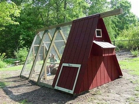 Diy Repurposed Swing Set Chicken Coop The Owner Builder Network