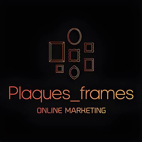 Plaques Frames Instagram Facebook Linktree