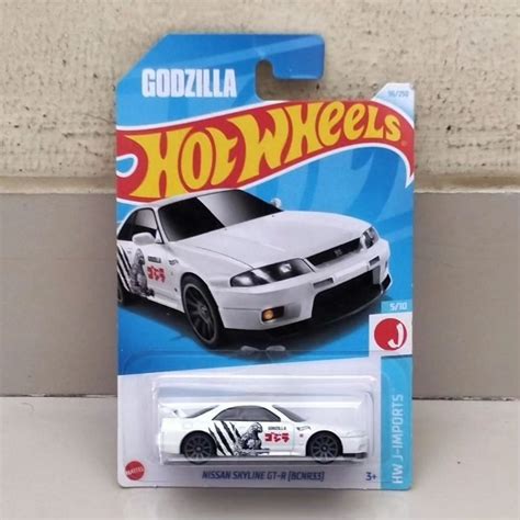 NISSAN HOT WHEELS 風火輪日產天際線 GT R 哥斯拉 蝦皮購物