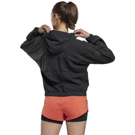 Reebok RUN WOVEN JACKET - Dámská bunda | SPORTISIMO.CZ