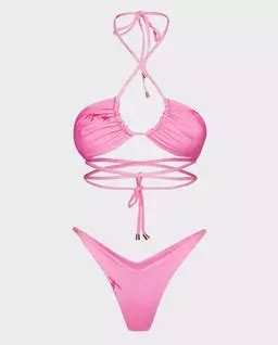 Damskie różowe bikini Ibiza JOANNA MUZYK Moliera