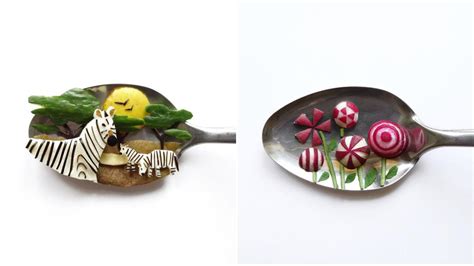 seni cantik makanan  atas sendok global liputancom