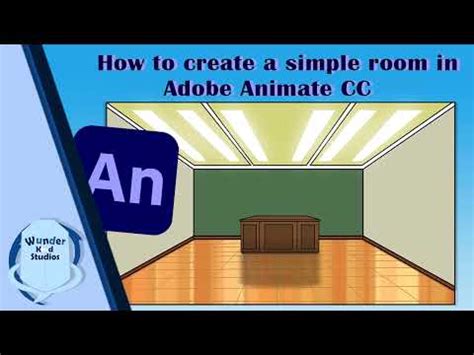 How To Create A Simple Room In Adobe Animate Cc Youtube