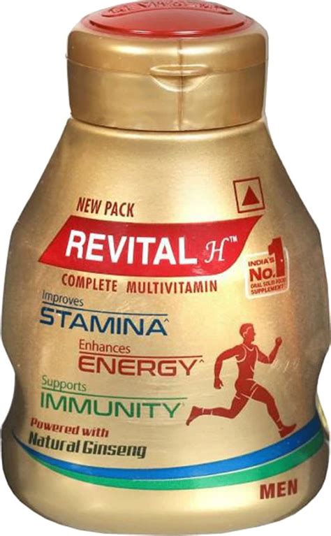 Buy REVITAL H MEN COMPLETE MULTIVITAMIN,STAMINA,ENERGY,IMMUNITY-30CAPS ...