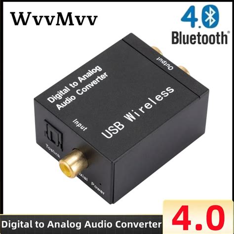 Toslink Conversor De Udio Coaxial Digital Para Jack 3 5mm Anal Gico Para Rca Spdif Decodificador