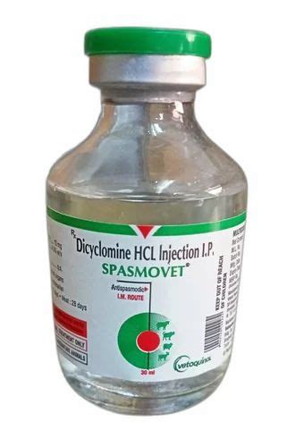 Bentyl Dicyclomine Hydrochloride Injection Ip 20 Mg At ₹ 1425box In