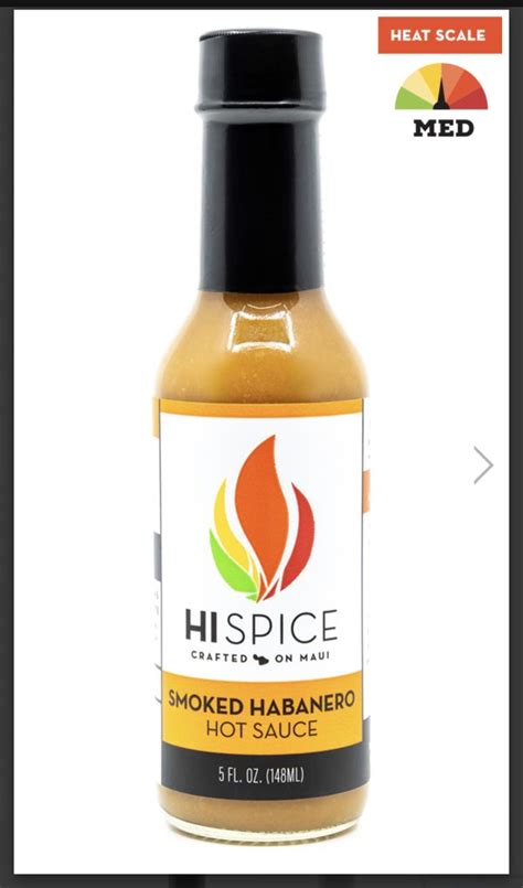 Hi Spice Smoked Habanero Hot Sauce Tutu S Pantry