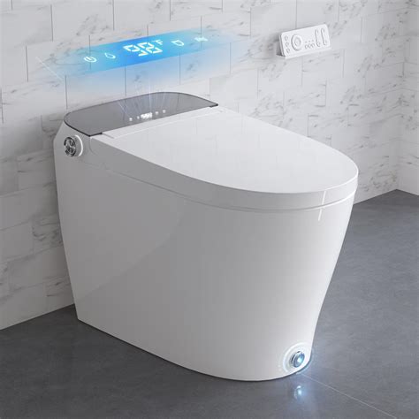 upgrade smart toilet  pump assist flush  kick flush bidet
