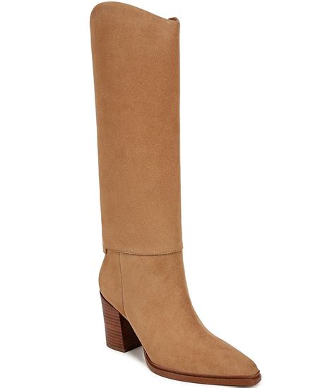 Sarto By Franco Sarto Jasmine Tall Suede Boots Dillards