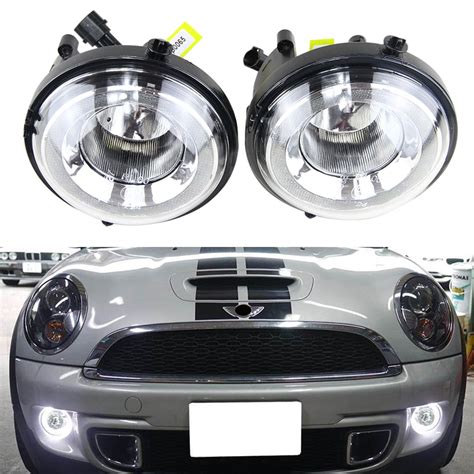 LED DRL Halo Foglamp Mini Cooper R56 Day Time Running Light Kit