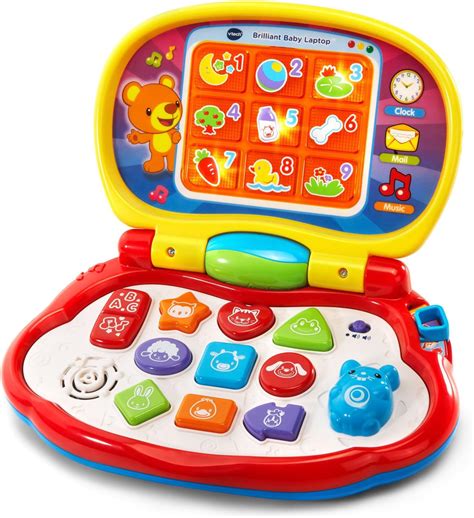 VTech Brilliant Baby Laptop (frustfreie Verpackung) rot: Amazon.de ...