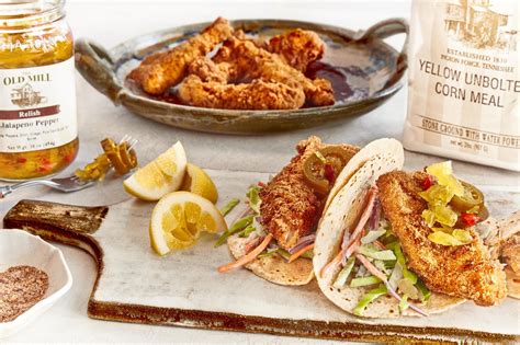 Fried Catfish Tacos Recipe The Old Mill