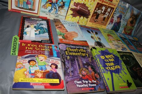 Lot Of 19 Assorted Scholastic Kids Reading Books Children And Ya Fiction